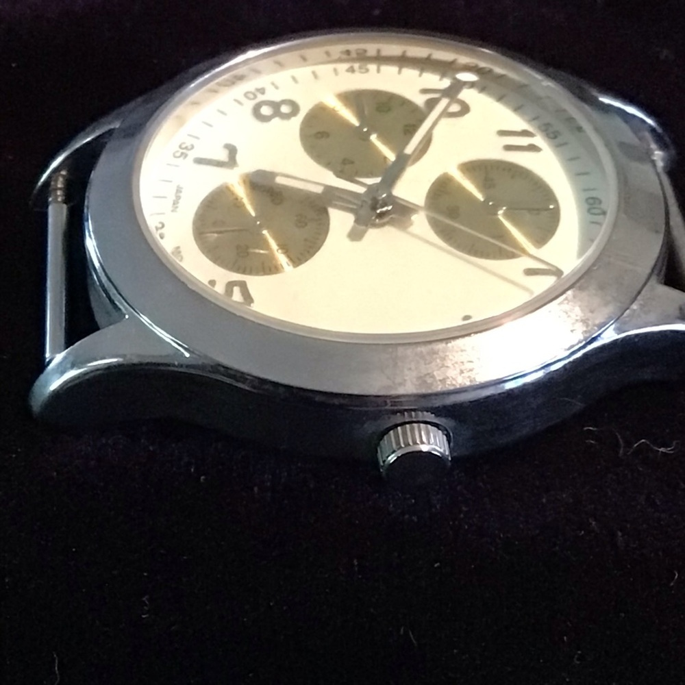 Women’s Watch With Colorful Silk Scarf Band - Picture 5 of 8